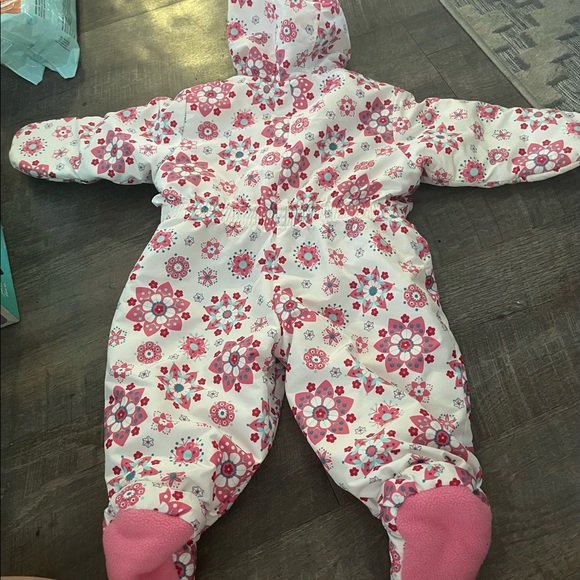 Floral snowsuit - Picture 2 of 2